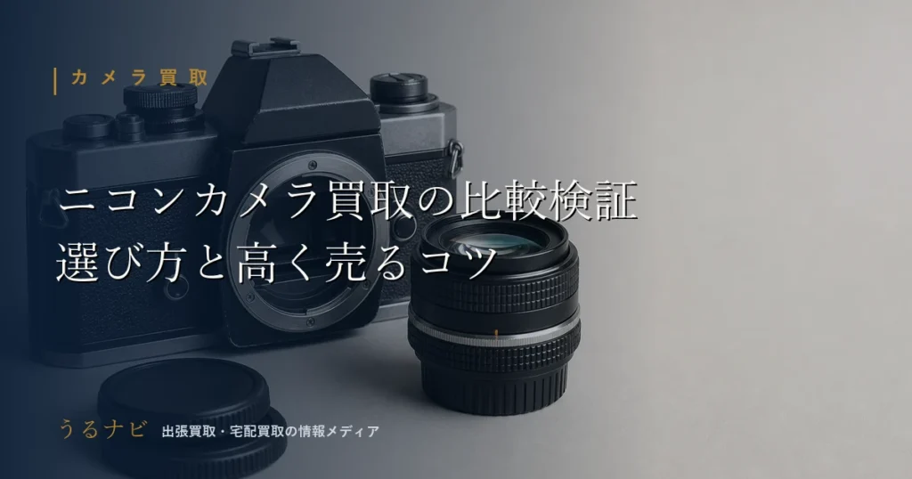 Nikon(ニコン)カメラ買取の比較検証と選び方・高く売るコツを解説する2026年版アイキャッチ画像